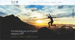 Desktop Screenshot of firstassistance.co.nz