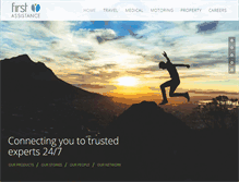 Tablet Screenshot of firstassistance.co.nz